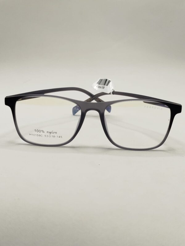 Armação ACETATO FOSCO CINZA TRANSPARENTE CLARO (M) FERROVIA, REF: 5204580478A5318145C7