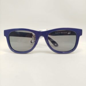 SOLAR QUADRADO INFANTIL AZUL MARINHO MASCULINO FERROVIA, REF: 3209453106