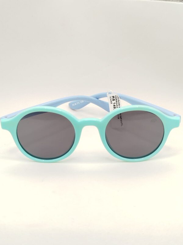 SOLAR INFANTIL OVAL AZUL TURQUESA MASCULINO FERROVIA, REF: 5209453119