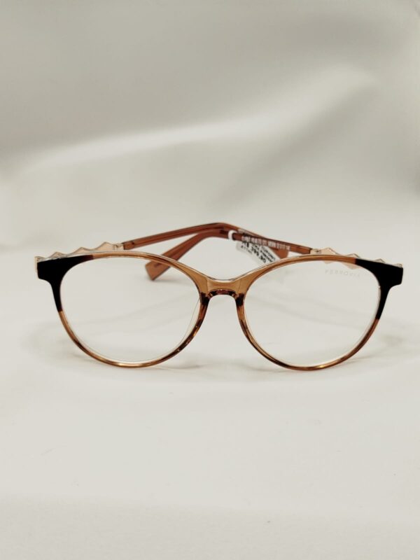 ARMAÇÃO CLIPON ACETATO MARROM COM PRETO OVAL COM PLACA OURO COM MARROM REF.CLIPONPOL/1POLARIZED52115805095717140